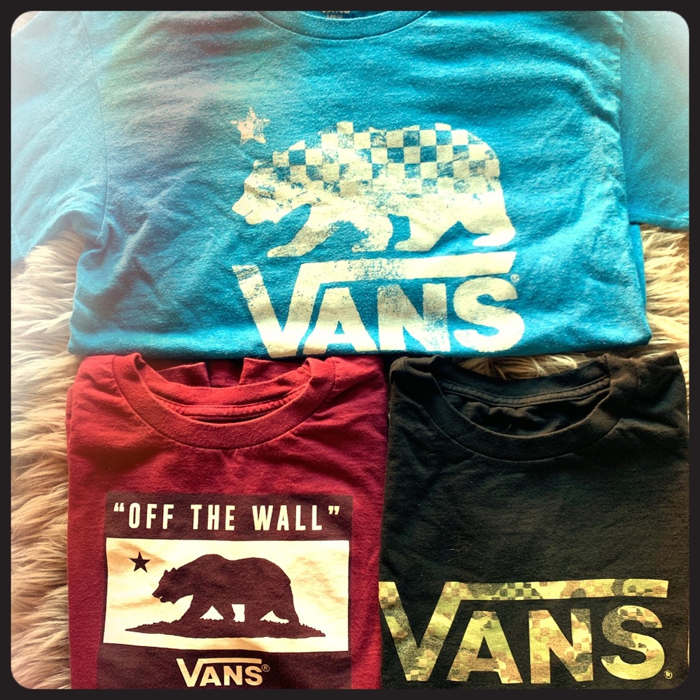 Vans Shirts-Boys Size Large